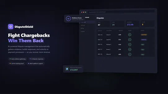 DisputeShield: Fight Disputes screenshot