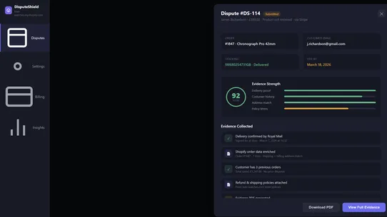 DisputeShield: Fight Disputes screenshot