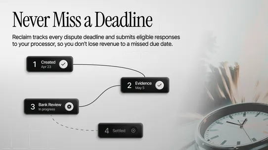 Reclaim: Chargeback Recovery screenshot