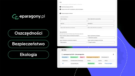 Integracja eparagony.pl by 2cW screenshot