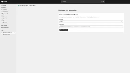 WA 360 Automation screenshot
