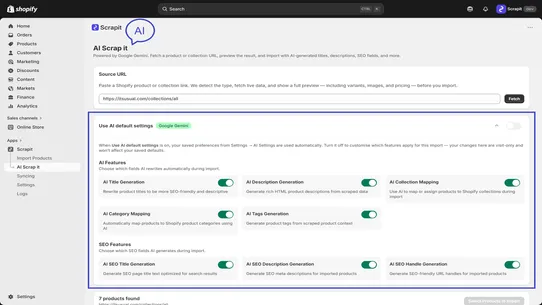 Scrapit screenshot