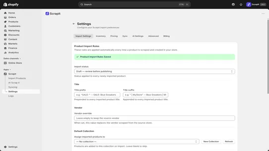 Scrapit screenshot