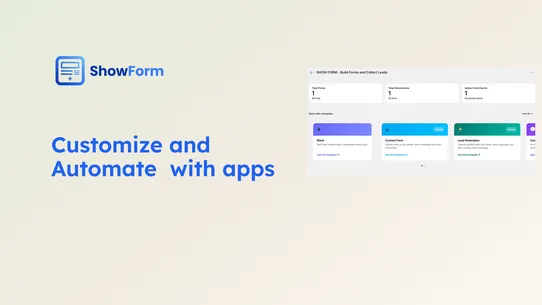 ShowForm Contact Form Builder screenshot