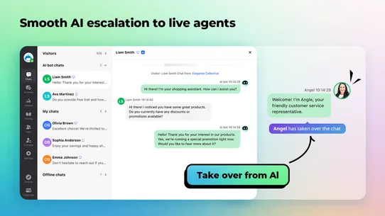 BestChat: Live Chat &amp; Chatbot screenshot