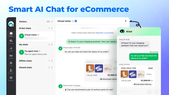 BestChat: AI Chatbot+Live Chat screenshot