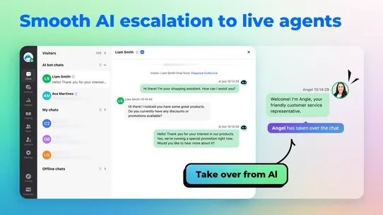 BestChat: AI Chatbot+Live Chat screenshot