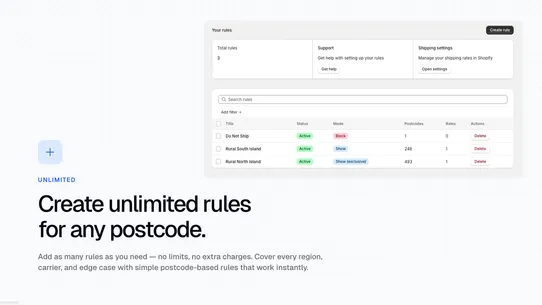 PostRules screenshot