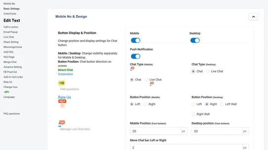 Pushdaddy Many Chat ,Cloud API screenshot