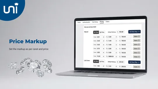 UNI Diamonds screenshot