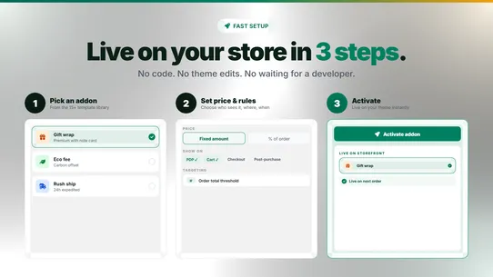 Product Addons Manager ‑ OCS screenshot