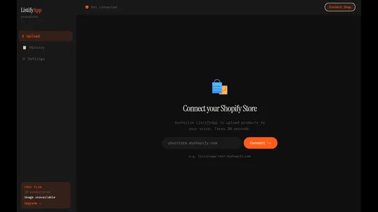 ListifyApp‒Bulk Product Upload screenshot