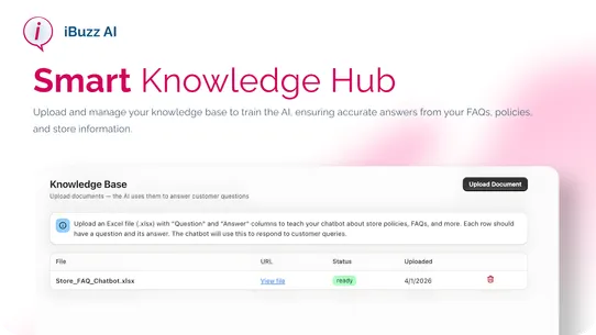 iBuzz AI Chatbot screenshot