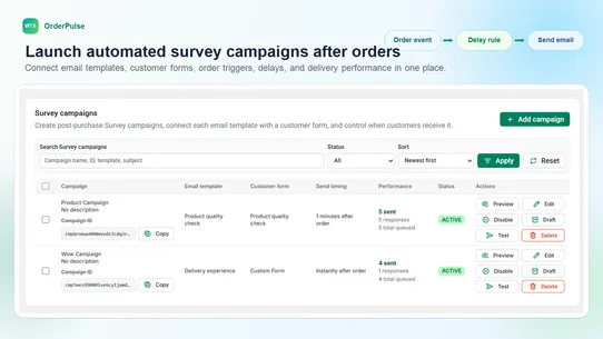 OrderPulse screenshot