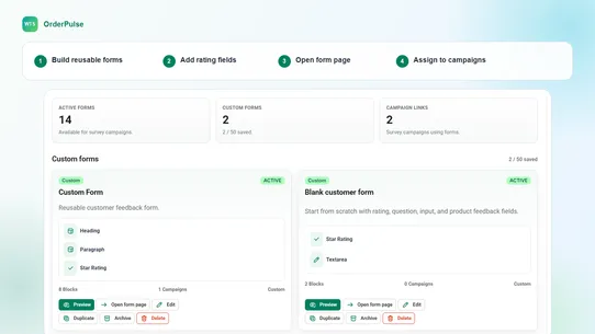 OrderPulse screenshot