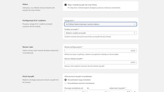 GLS Polska screenshot