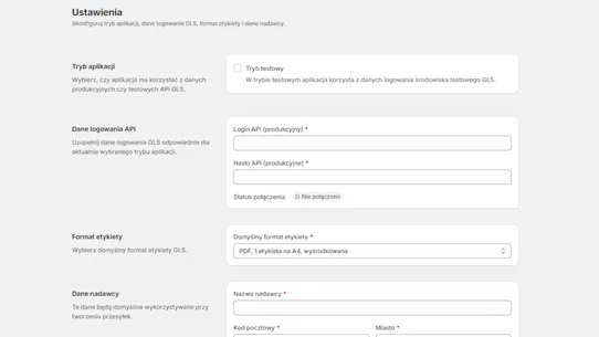 GLS Polska screenshot