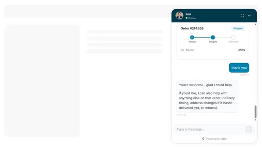 Lasio AI screenshot