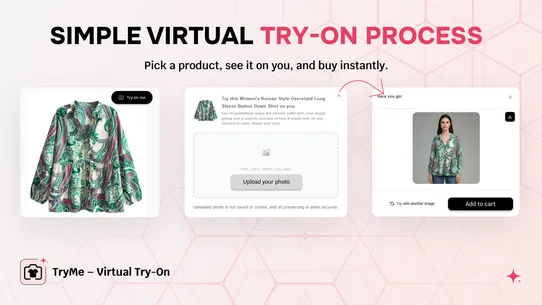 TryMe – Virtual Try‑On screenshot