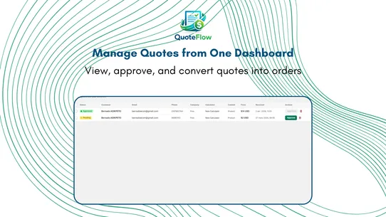 QuoteFlow screenshot