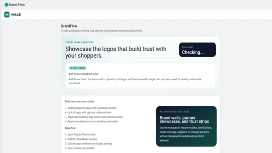 Brand Flow screenshot