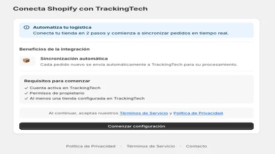 TrackingTech screenshot