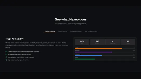 Nexeo CMS Integration screenshot