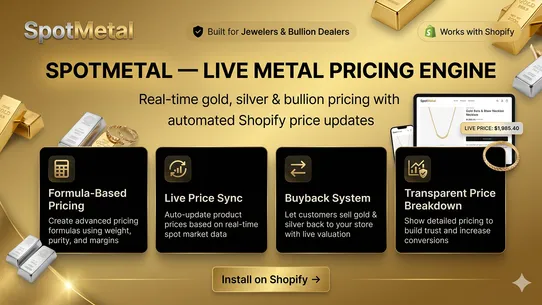 Spotmetal: Live Rate &amp; Buyback screenshot