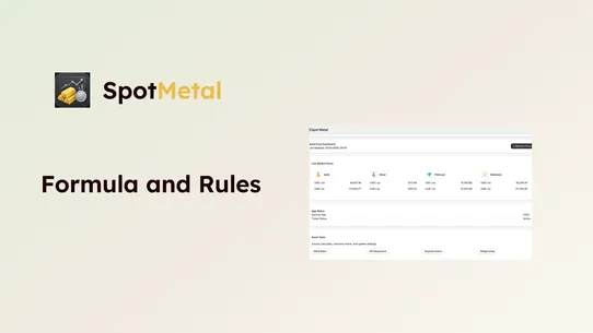 Spotmetal: Live Rate &amp; Buyback screenshot