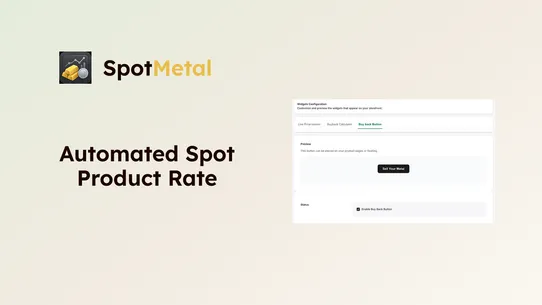 Spotmetal: Live Rate &amp; Buyback screenshot