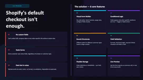 Checkout Fields Pro screenshot