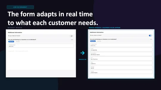 Checkout Fields Pro screenshot