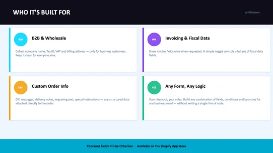 Checkout Fields Pro screenshot