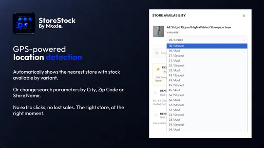StoreStock: SKU Availability screenshot