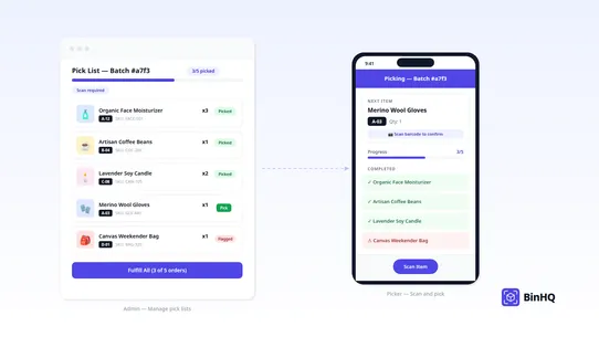 BinHQ screenshot
