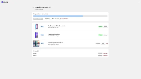 BinHQ screenshot