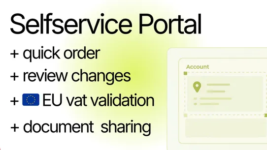 B2B &amp; Wholesale portal screenshot