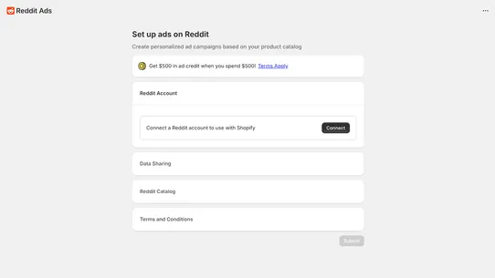 Reddit Ads (Beta) screenshot