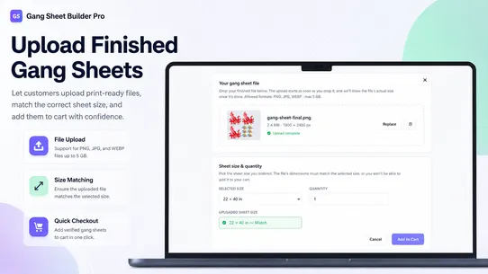 Gang Sheet Builder Pro screenshot