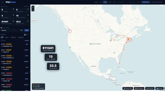 ShipVueue screenshot