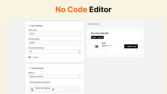 Super Upsell screenshot