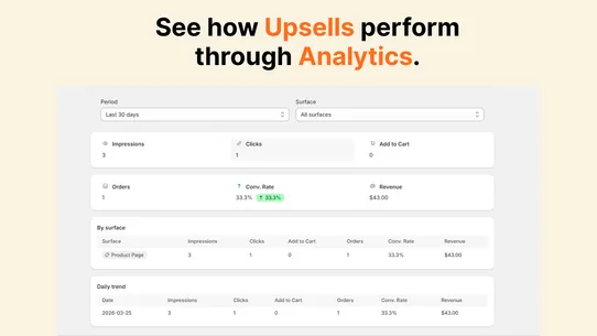 Super Upsell screenshot