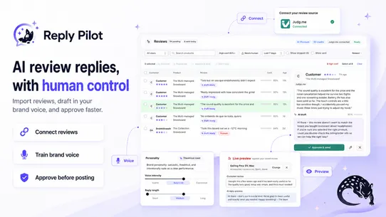 Quoll: Reply Pilot screenshot