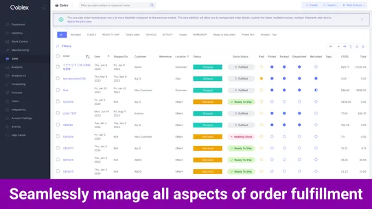 Qoblex Inventory Management screenshot