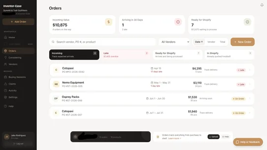 Inventor‑Ease screenshot