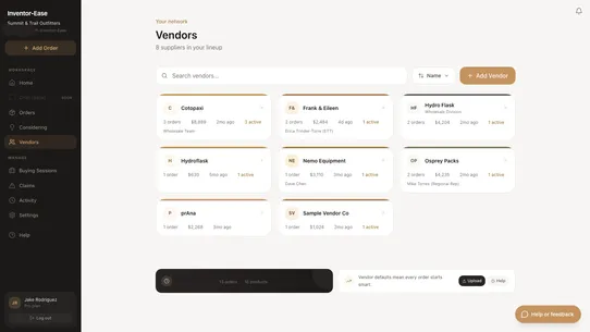 Inventor‑Ease screenshot