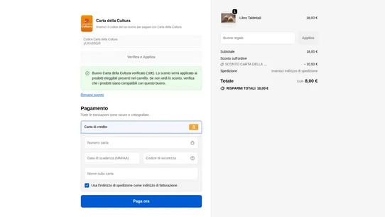 Carta della Cultura screenshot