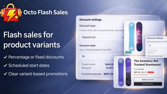 Octo Flash Sales screenshot