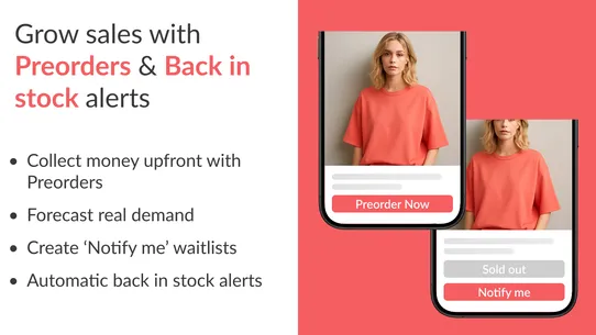Preorder, Back in stock Duck screenshot