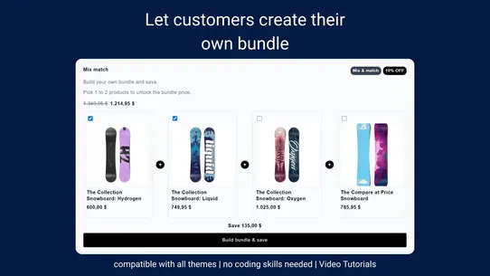 Curtify All‑in‑One Bundles screenshot